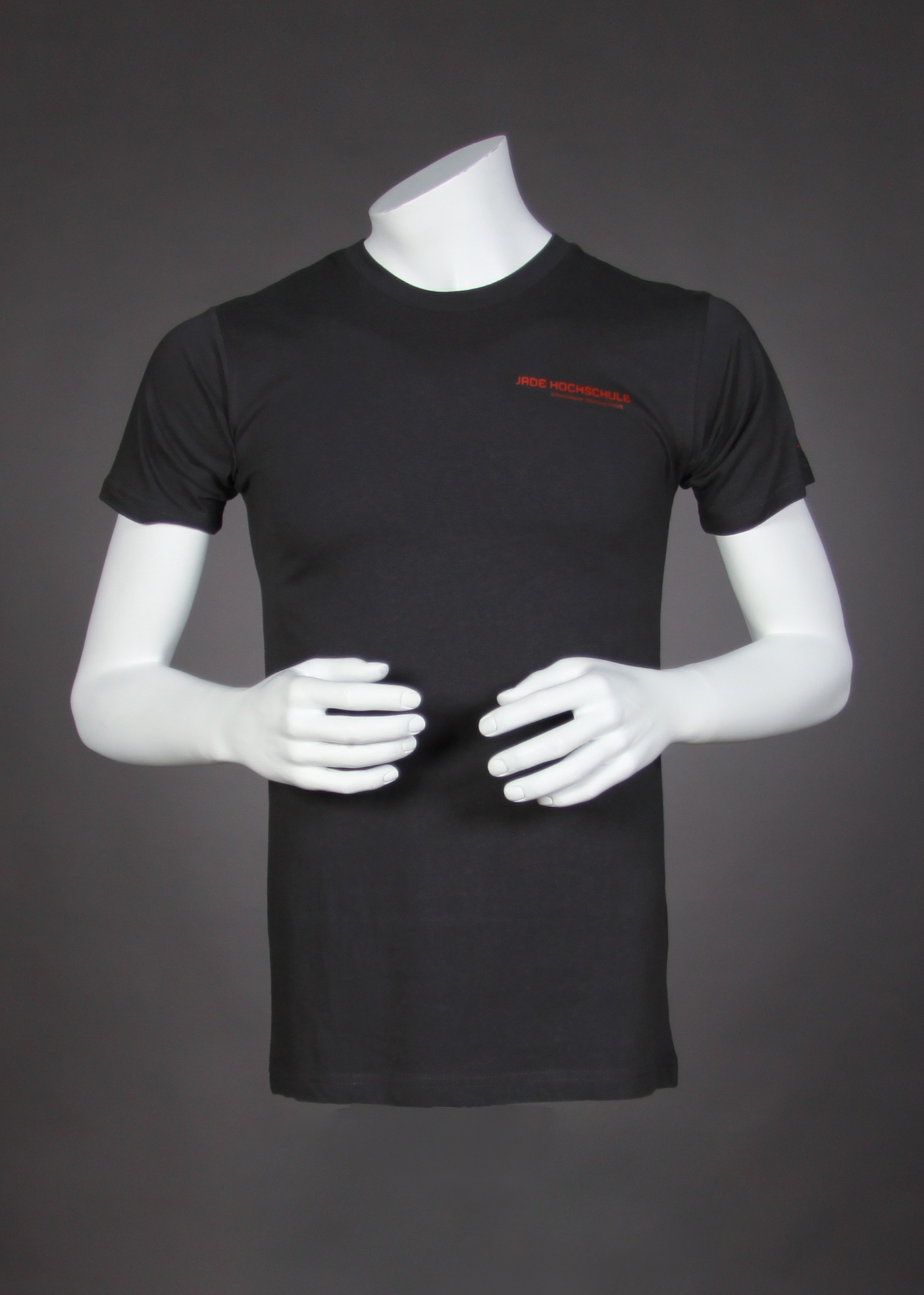 Herren Slim-Fit-T-Shirt, graphite