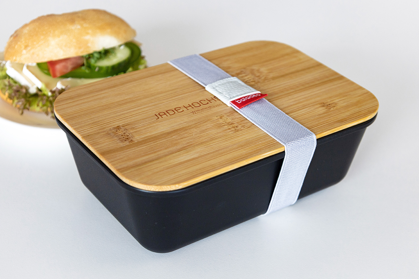 Lunchbox mit Bambusdeckel